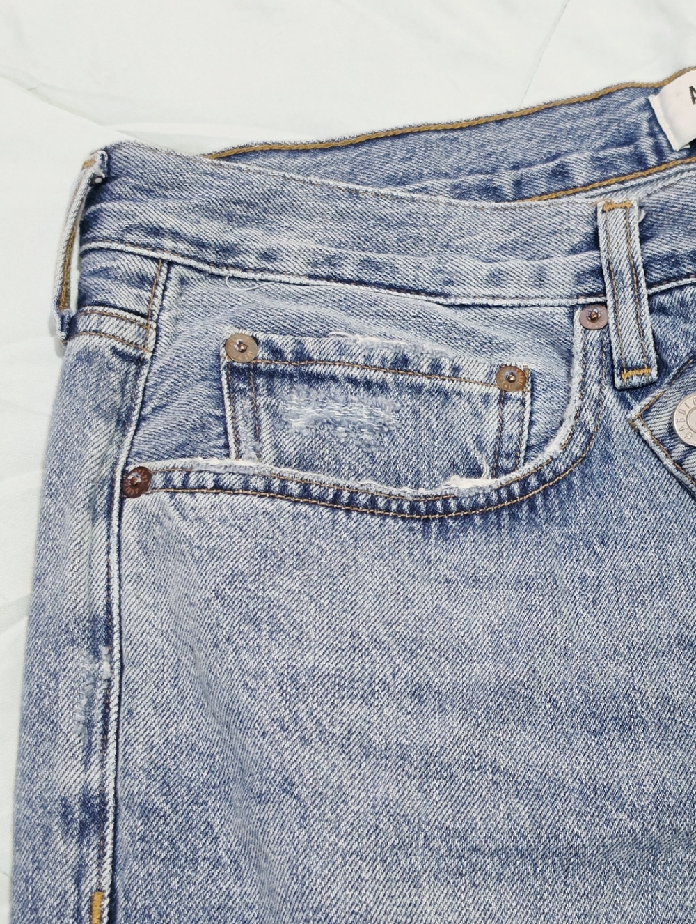Agolde Criss Cross Upsized Jeans - Picture 5 of 11